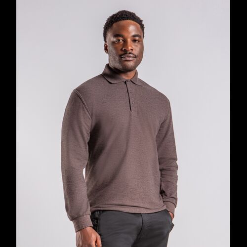 Pro RTX Pro Long Sleeve Piqué Polo Shirt Thumbnail