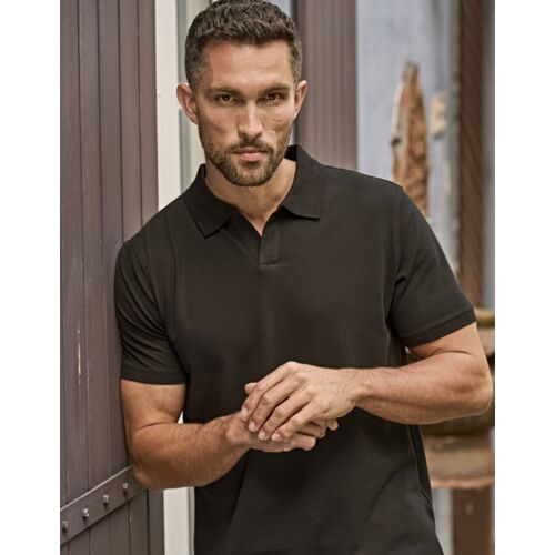 Men's Luxury Stretch V-Neck Polo Thumbnail