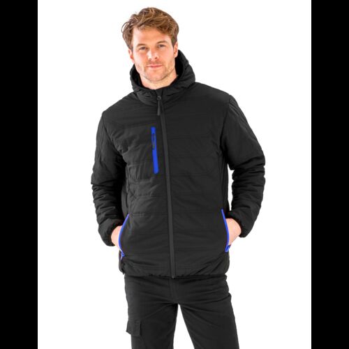 Black Compass Padded Winter Jacket Thumbnail