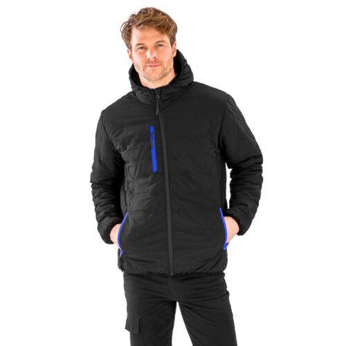 Black Compass Padded Winter Jacket Thumbnail