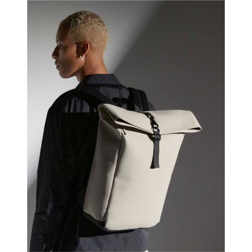 Matte PU Roll-Top Backpack Thumbnail