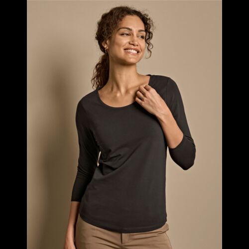 Ladies' Stretch 3/4 Sleeve Tee Thumbnail