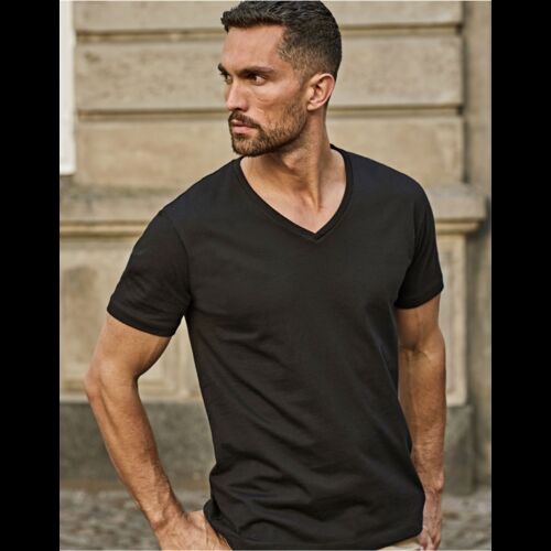 Men's Fashion V-Neck Sof-Tee Thumbnail