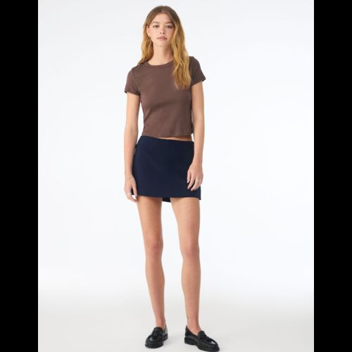 Women's Micro Rib Baby Tee Thumbnail