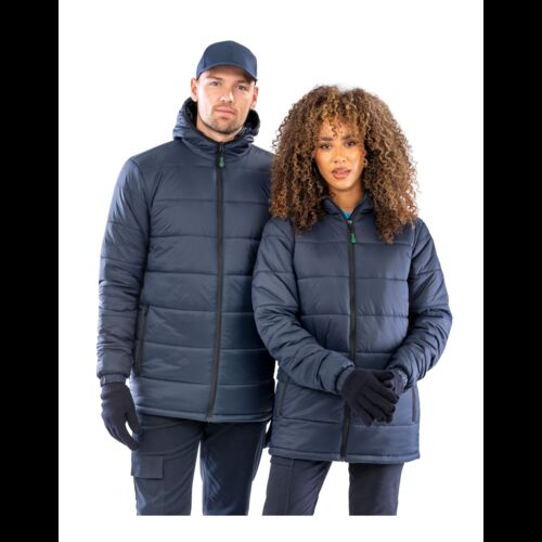 Recycled Hooded Padded Parka Thumbnail