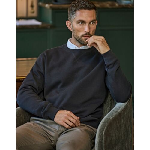 Ribbed Interlock Crewneck Thumbnail