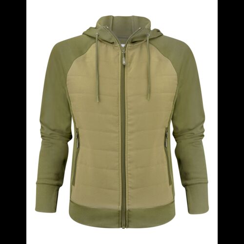 Ladies Keyport Full Zip Hooded Hybrid Jacket Thumbnail