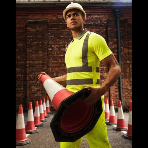 Hi-Vis Pro Contract Polo Shirt (Class 2) Thumbnail