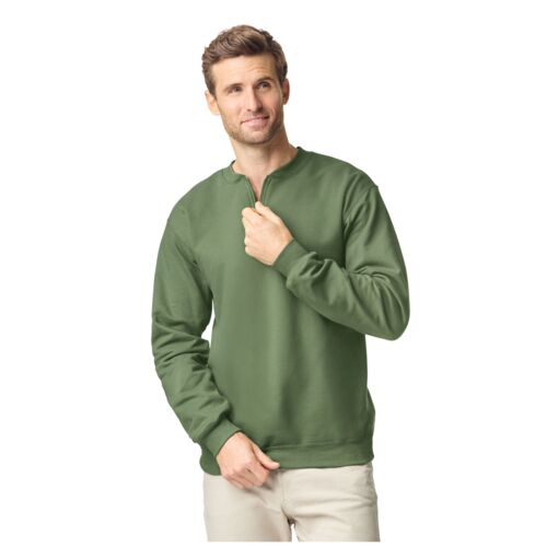 Softstyle Midweight 1/4 Zip Sweatshirt Thumbnail