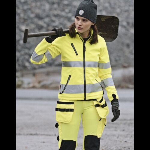 Women's Softshell Jacket Hi-Vis Thumbnail