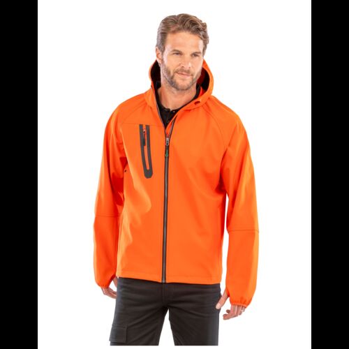 3-Layer Recycled Printable Casual Hooded Softshell Thumbnail