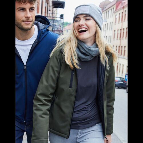 Ladies Padded Softshell Hoody Thumbnail