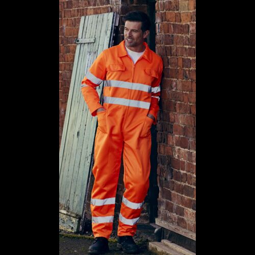 Hi-Vis Polycotton Coverall Thumbnail