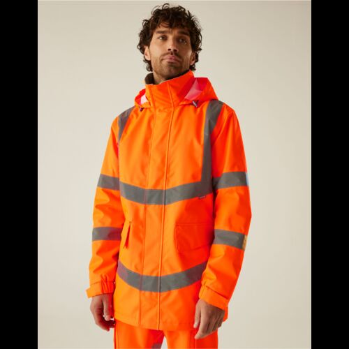 Hi-Vis Pro Contract Dover Parka Jacket Thumbnail