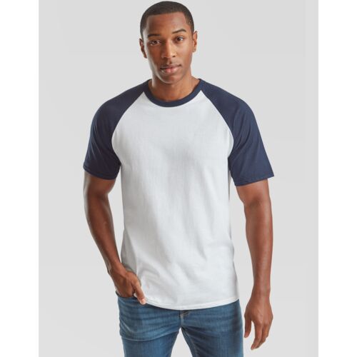 Men's Valueweight Short Sleeve Baseball T-Shirt Thumbnail