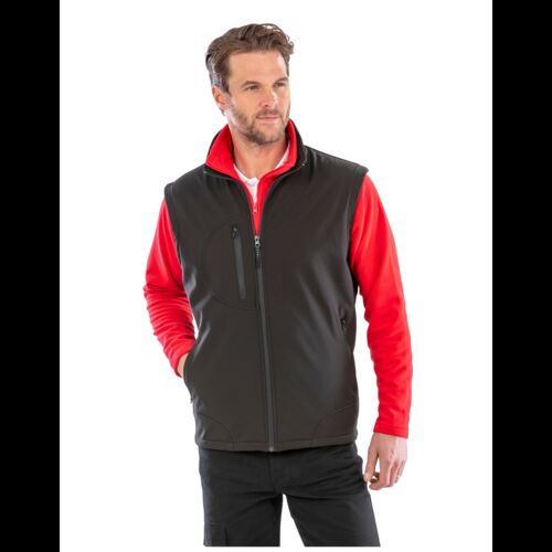 Recycled 3 Layer Softshell Bodywarmer Thumbnail