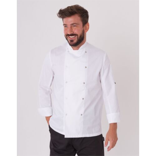 Long Sleeve Chef's Jacket (WH) Thumbnail