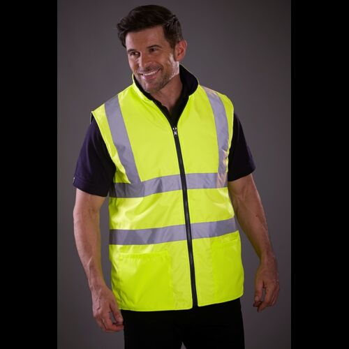 Hi-Vis Reversible Fleece Vest Thumbnail