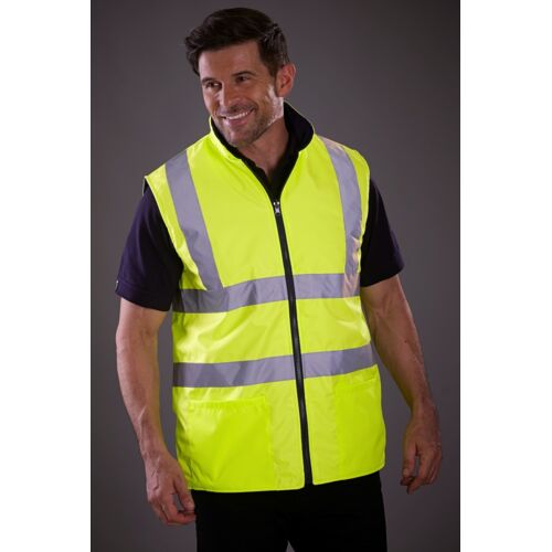 Hi-Vis Reversible Fleece Vest Thumbnail