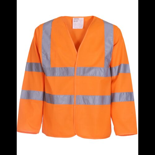 Hi-Vis Long Sleeve Waistcoat Thumbnail