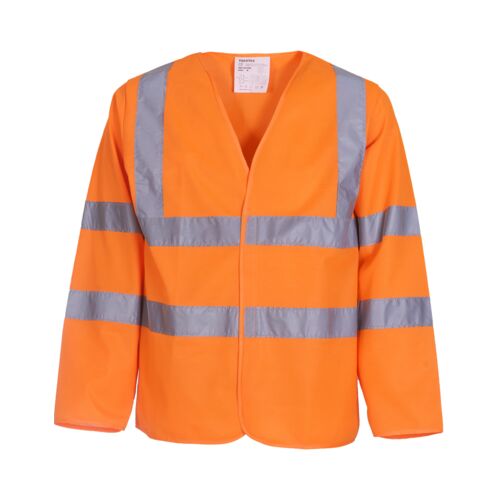 Hi-Vis Long Sleeve Waistcoat Thumbnail