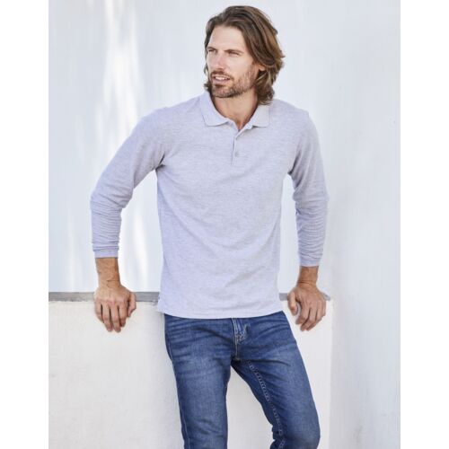 Men's Premium Long Sleeve Polo Thumbnail