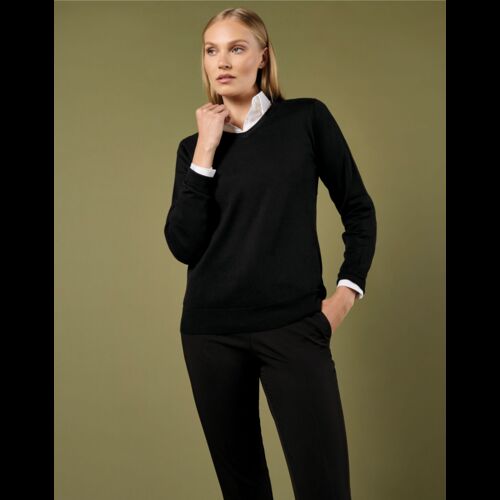 Regular Fit Arundel Long Sleeve V-Neck Sweater Thumbnail