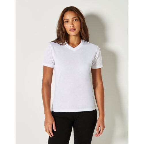 Ladies' Subli Plus® V-Neck T-Shirt Thumbnail