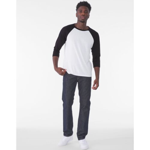 Canvas Unisex 3/4 Sleeve Baseball Tee Thumbnail