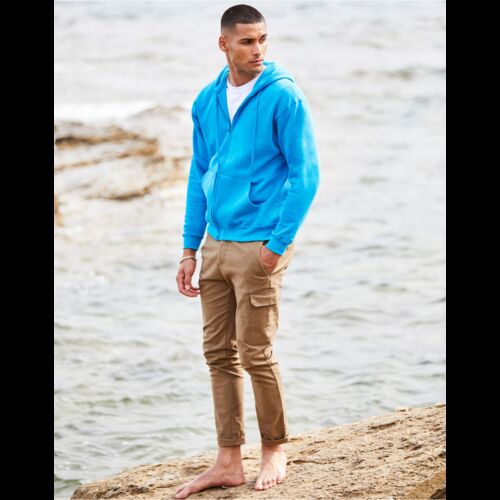 Men's Classic Hooded Sweat Jacket Thumbnail