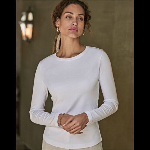 Ladies' Long Sleeve Interlock Tee Thumbnail