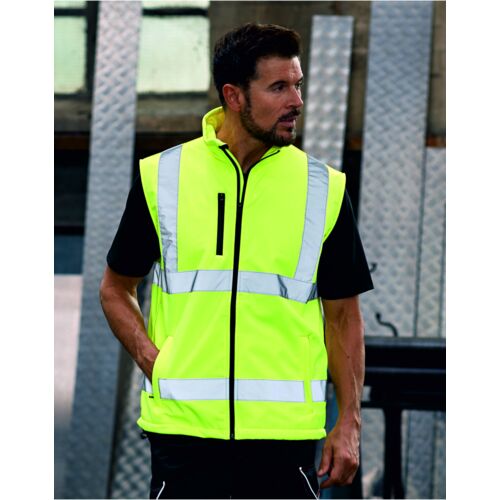 Hi-Vis Softshell Bodywarmer Thumbnail