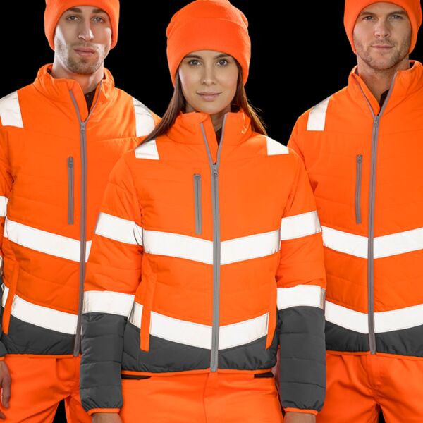 Women's Soft Padded Safety Jacket Thumbnail