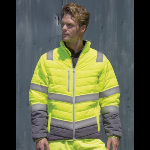 Men's Soft Padded Safety Jacket Thumbnail