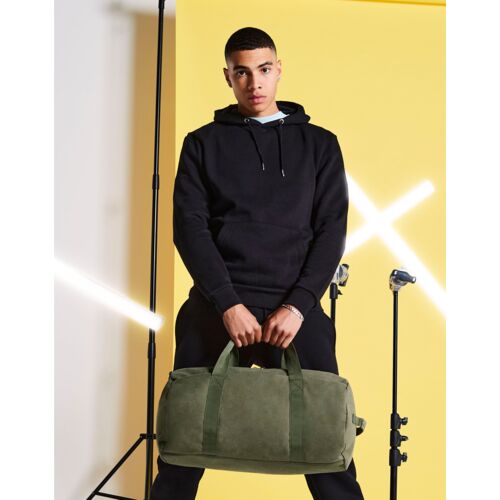 Vintage Canvas Barrel Bag Thumbnail