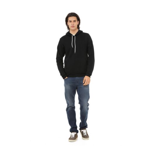 Canvas Unisex Poly-Cotton Fleece Pullover Hoodie Thumbnail