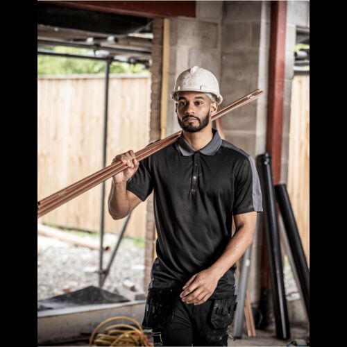 Contrast Quick Wicking Polo Shirt Thumbnail