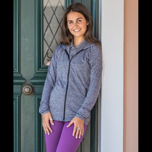 Women's Hooded Tee-Jacket Thumbnail