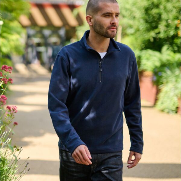 100% Recycled Half Zip Fleece Thumbnail