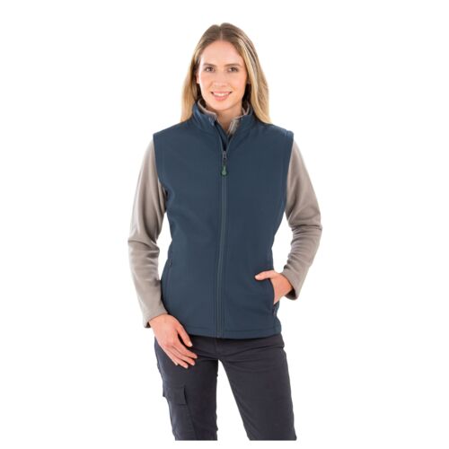 Ladies' Recycled 2-Layer Printable Softshell Bodywarmer Thumbnail