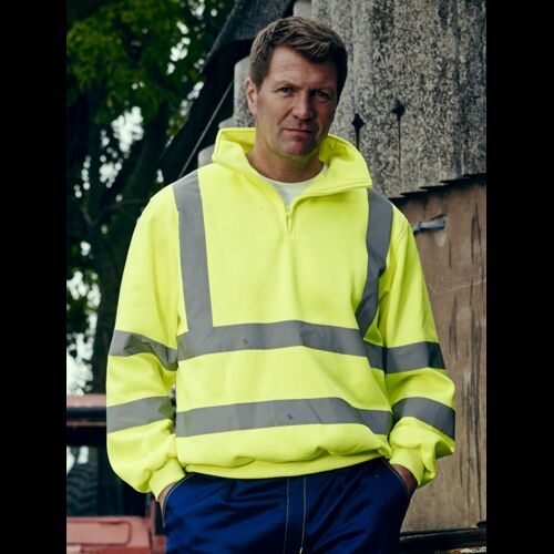 Hi-Vis 1/4 Zip Sweatshirt Thumbnail