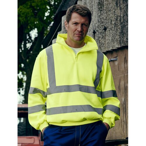 Hi-Vis 1/4 Zip Sweatshirt Thumbnail