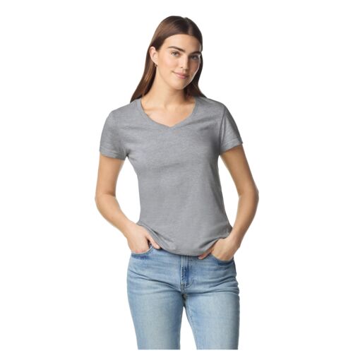Softstyle® Ladies' V-Neck T-Shirt Thumbnail